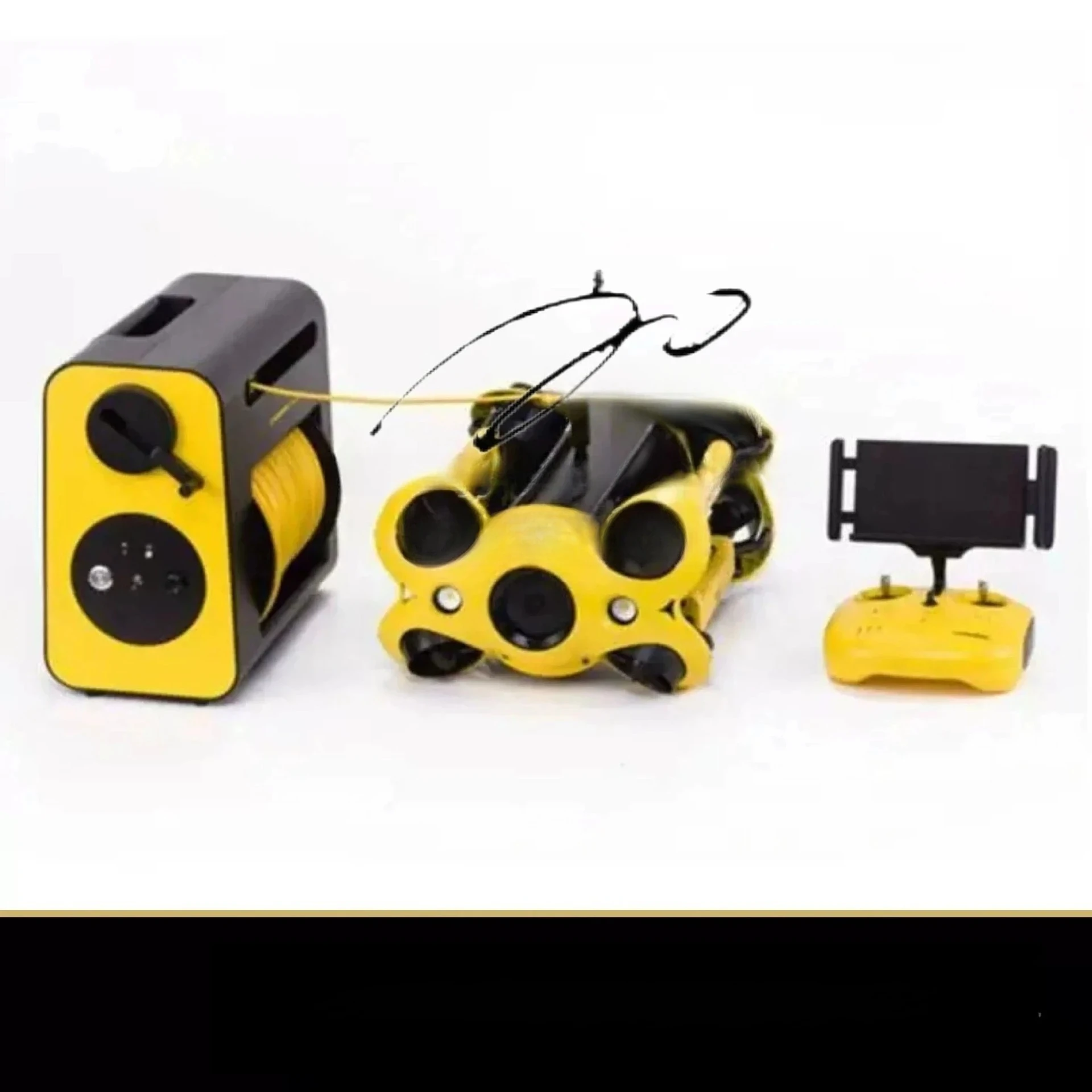 Underwater search and rescue water intelligent remote control observation robot deep water emergency detector