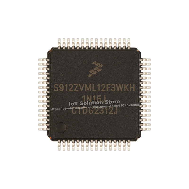 

S912ZVML12F3WKH MagniV 16-bit MCU, S12Z Core, 128KB Flash, 50MHz, -40/+150degC, Automotive Qualified, QFP 64
