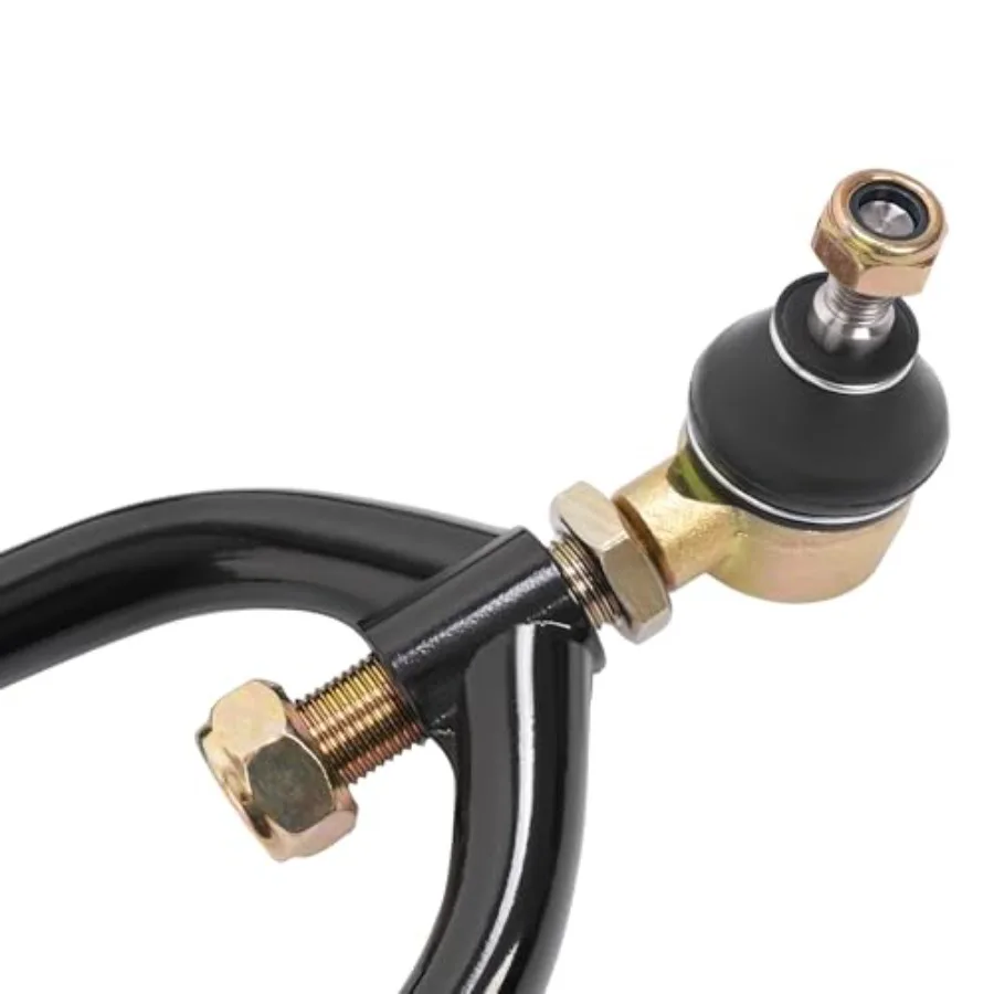 Voorste A-arm compatibel met 20052008 Kawasaki KFX400 Suzuki Quadsport Z400 LTZ 400 verstelbare armen vering zwart zilverachtig