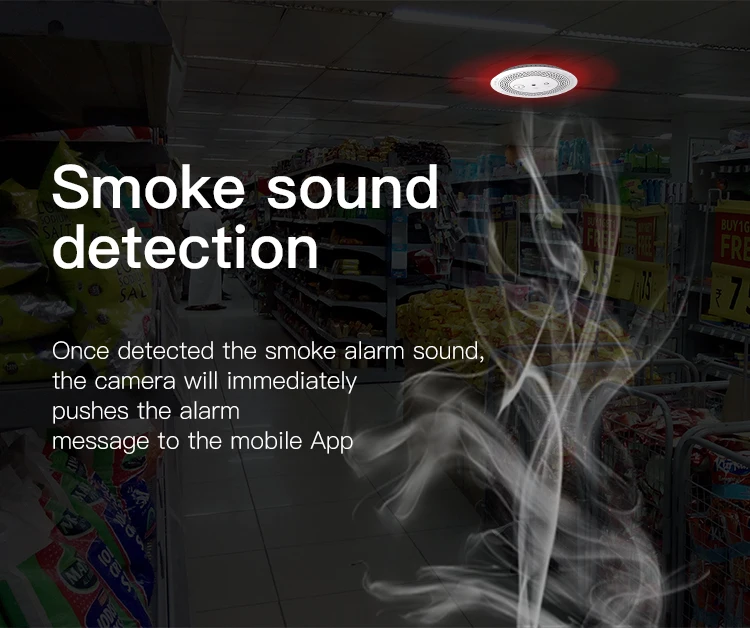 3 Million High-definition Wired Connections POE Outdoor Camera CCTV Camera  Wifi Camera Support Siren Alarm