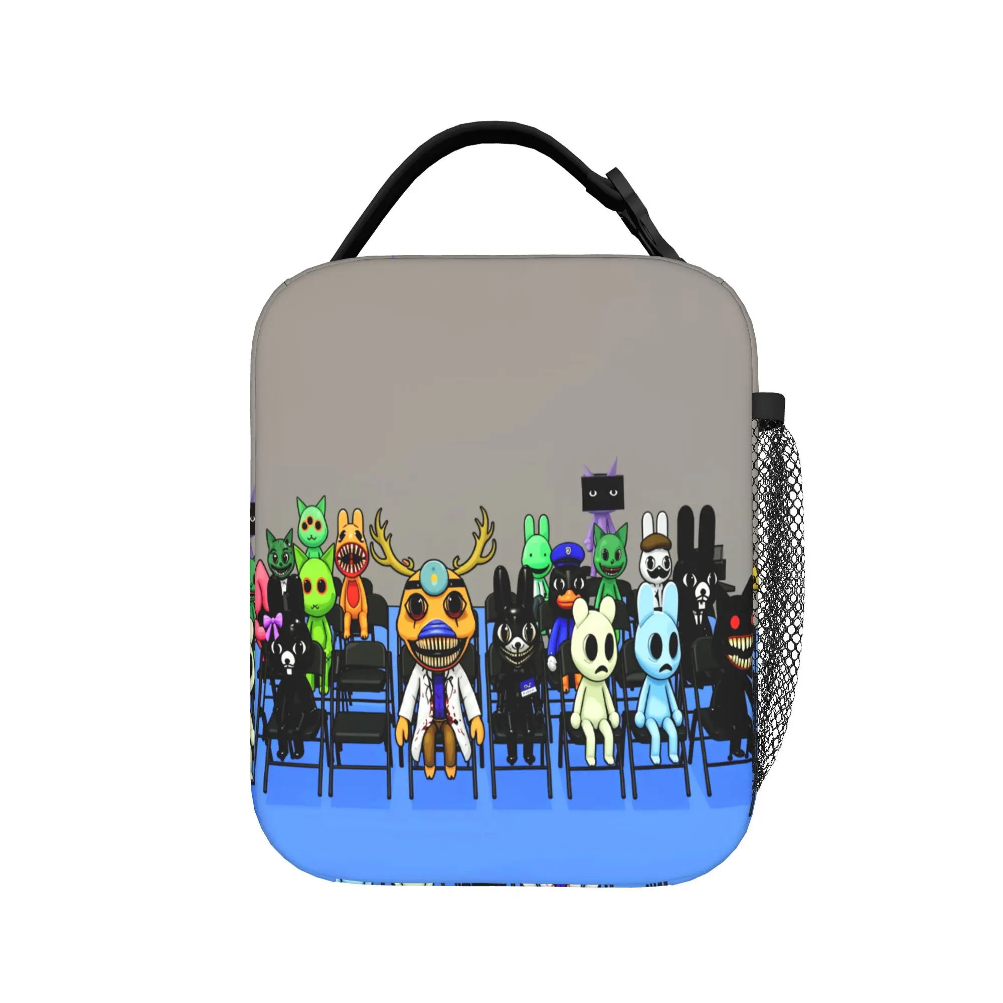 Horror Game Animals Hospitals Insulated Lunch Bags Thermal Bag Meal Container Tote Lunch Box Food Storage Bags School  Travel