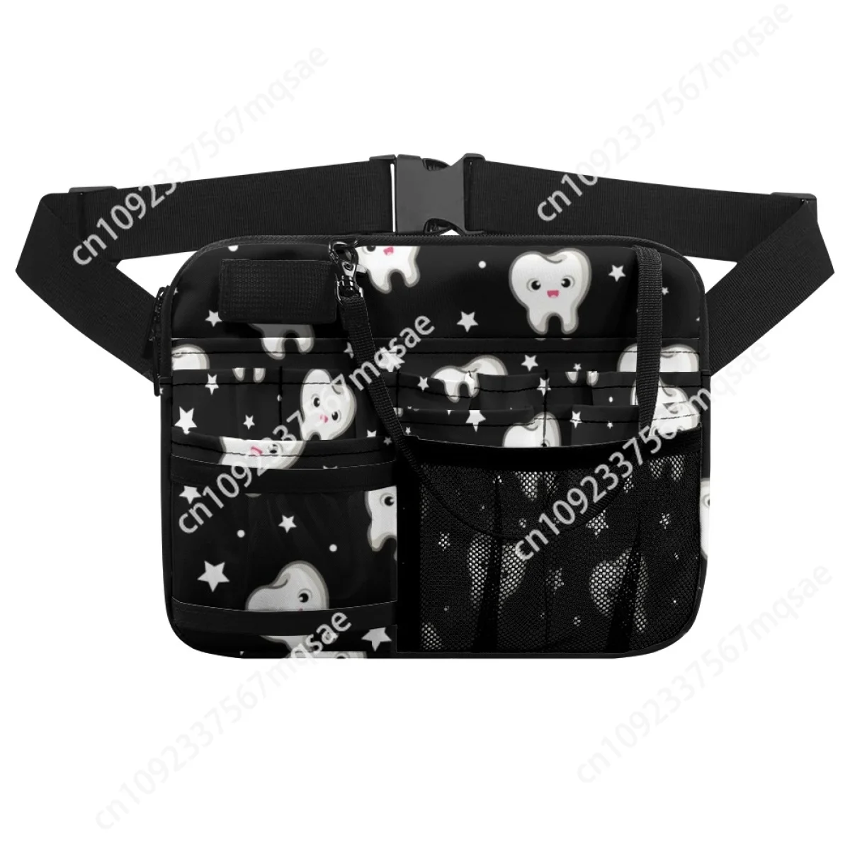 Practical Portable Hospital Work Waist Bag Cute Dental Design Adjustable Waist Pack Multi-pocket Medical Medicine Storage New