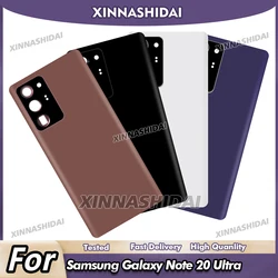 Samsung Note 20 Ultra 배터리 뒷면 커버 유리 패널 후면 도어 배터리 하우징 케이스 접착제 교체 용 배터리 뒷면 커버