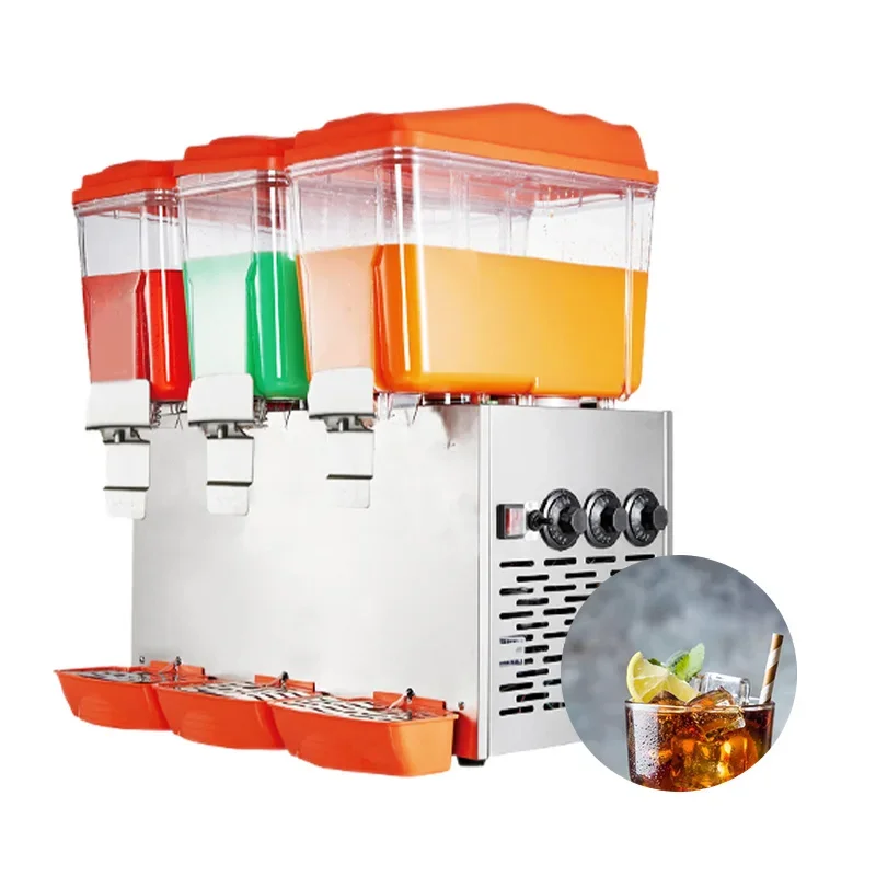 

High quality Three cylinder hot and cold mixing juice machine Suitable for hotels/restauran