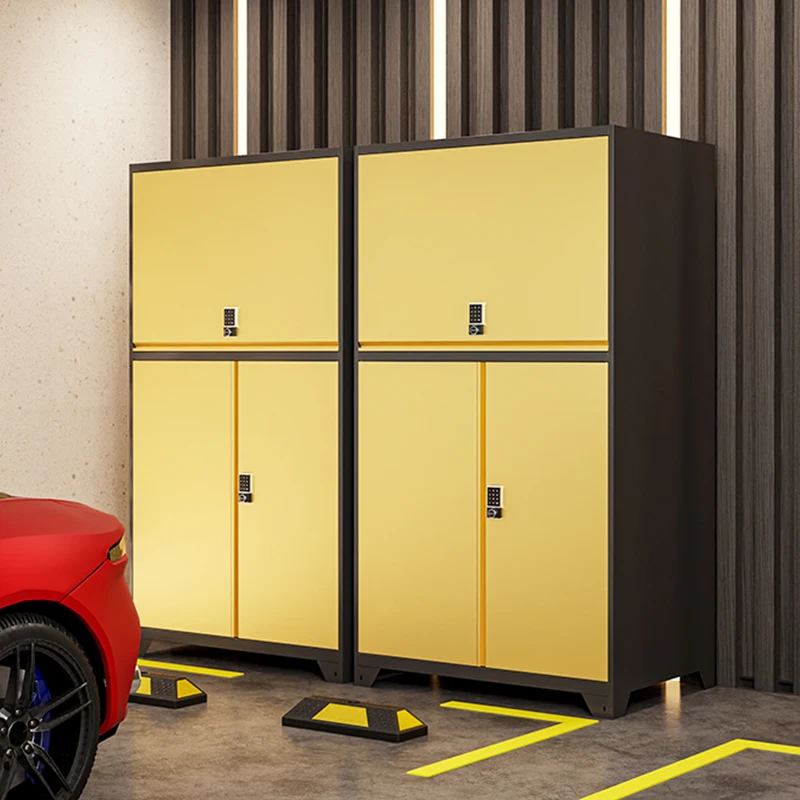 Heavy Duty Garage Roller Tool Locker Heavy Duty, Electric and Code Lock Wheel Toolbox
