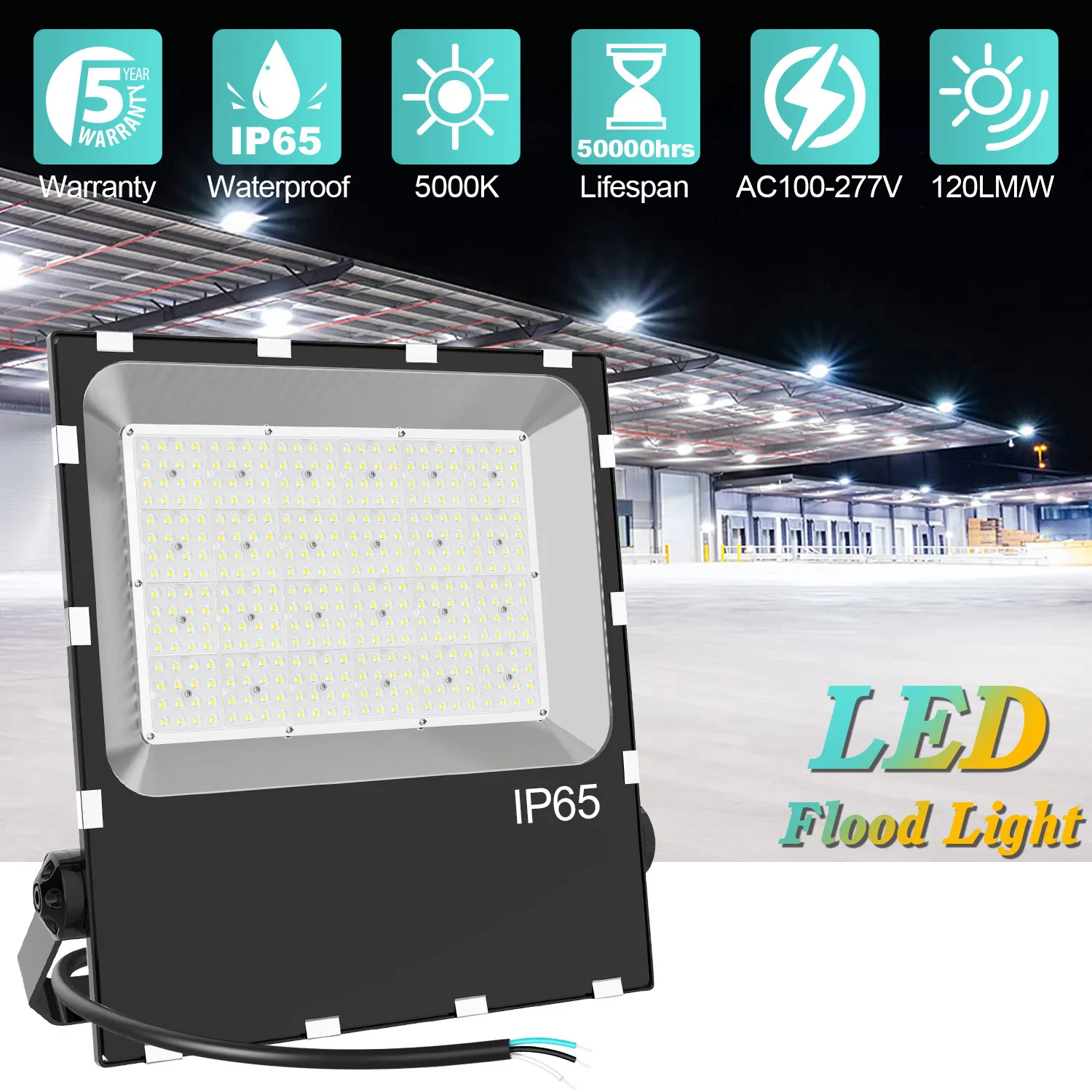 High Power 240W/300W LED Flood Light High Brightness Outdoor IP66 Rating Waterproof Spot Lights