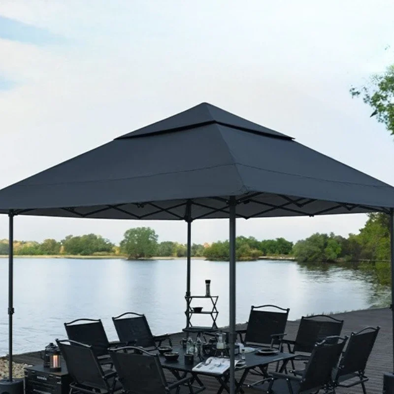 

Outdoor awning sun protection rain protection portable camping umbrella screen