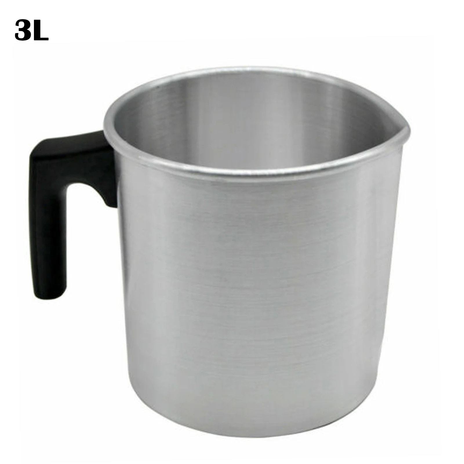 Aluminium Candle Making Pitcher Ergonomic Handle Portable Wax Melting Cup Home Candle Making Supplies