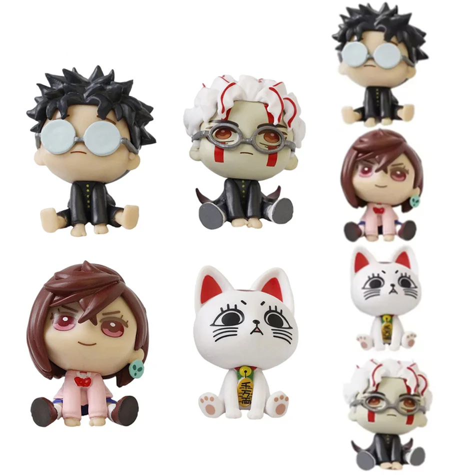 4 teile/satz Anime Dandadan Ayase Momo Takakura Ken Autobahn Oma Action Modell Pvc Spielzeug Sammlung Desktop Zubehör Geschenk