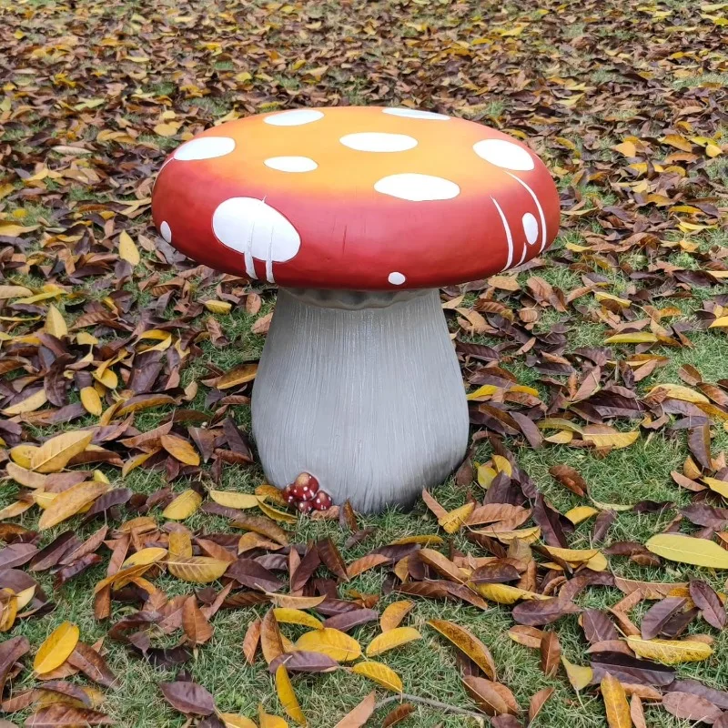 Statue en résine pour pièce plus lente, 20.8 pouces de haut, table intérieure et extérieure, sculpture extra large, décoration de jardin, chambre plus lente rouge