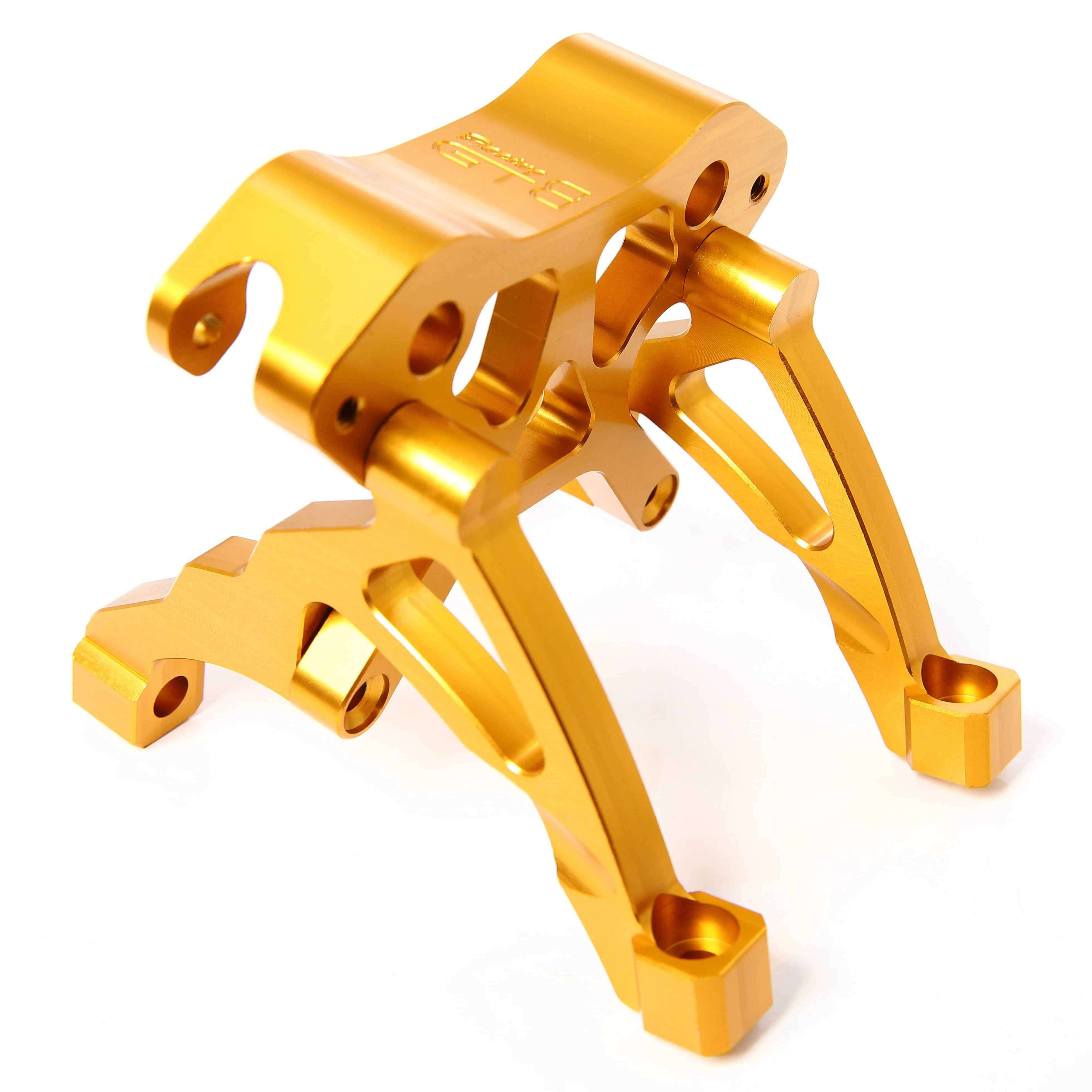 GTB CNC Aluminum Front Shock Tower Brace for 1/5 RC Car hpi km rv baja  5b ss Upgrade Part