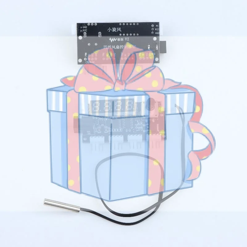 DC 5-24V Digital Temperature Control Module 4 Digit LED Display Accurate Sensor