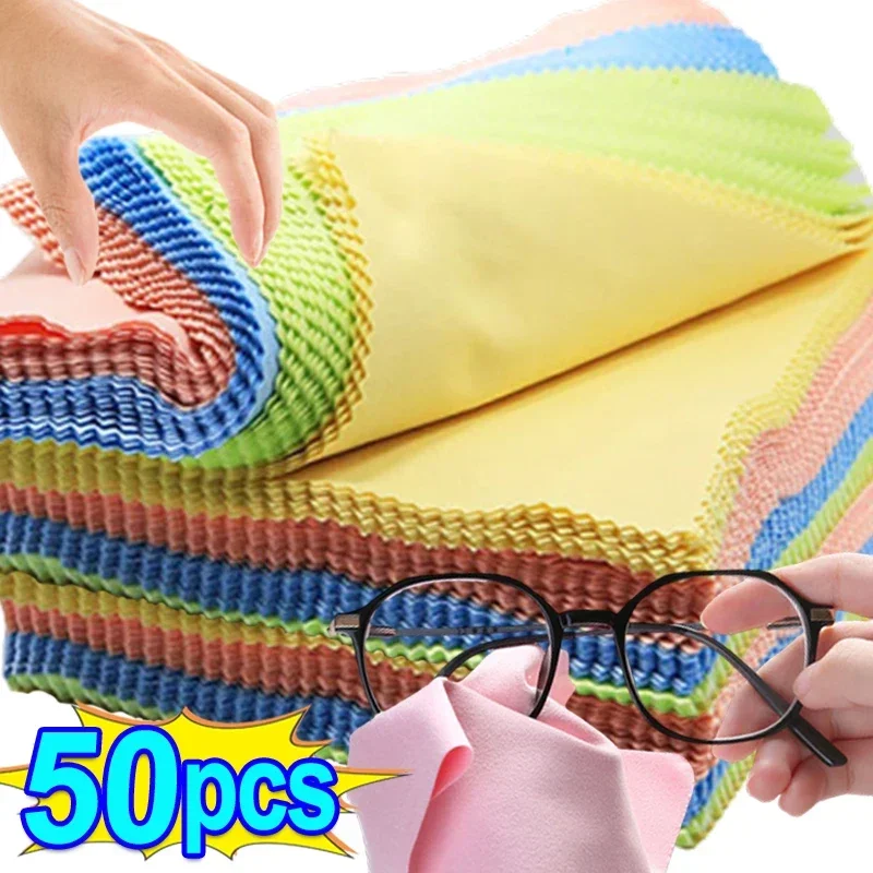 New High Quality Chamois Glasses Cleaner Microfiber Cleaning Cloth for Glasses Cloth Len Phone Screen Cleaning Wipes Wholesale