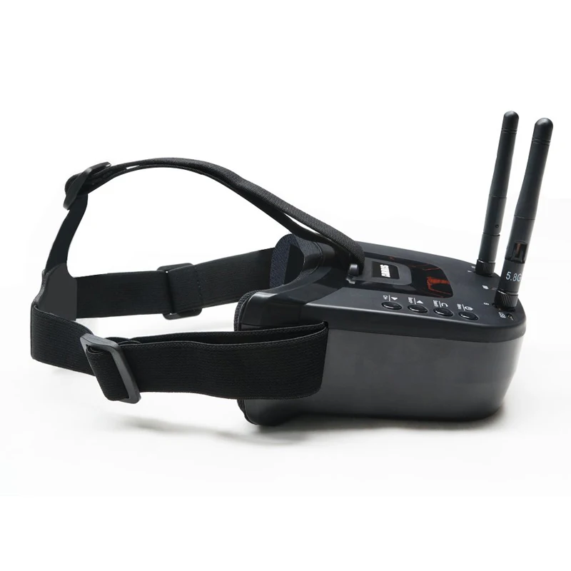 

5.8G FPV Goggles 5.8G 40CH 3 inch 480x320 HD DVR Diversity Built-in 3.7V 1200mAh Battery for FPV Camera Drones Accessories