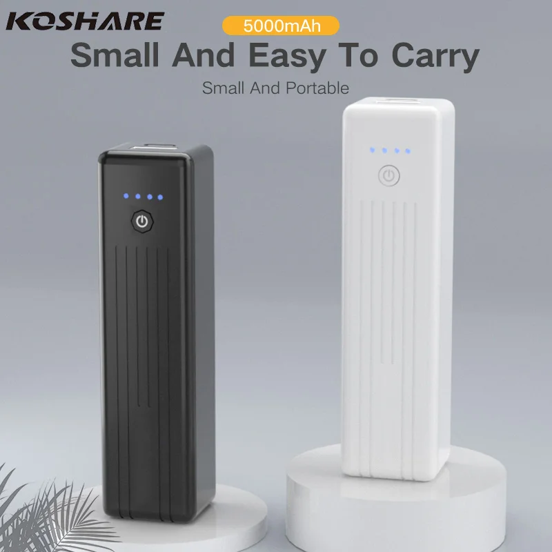 

KOSHARE Hot Sales Small Size Power Bank Power Bank Station Led Digital Display Cell Phone Power Bank for Iphone, Huawei, Xiaomi