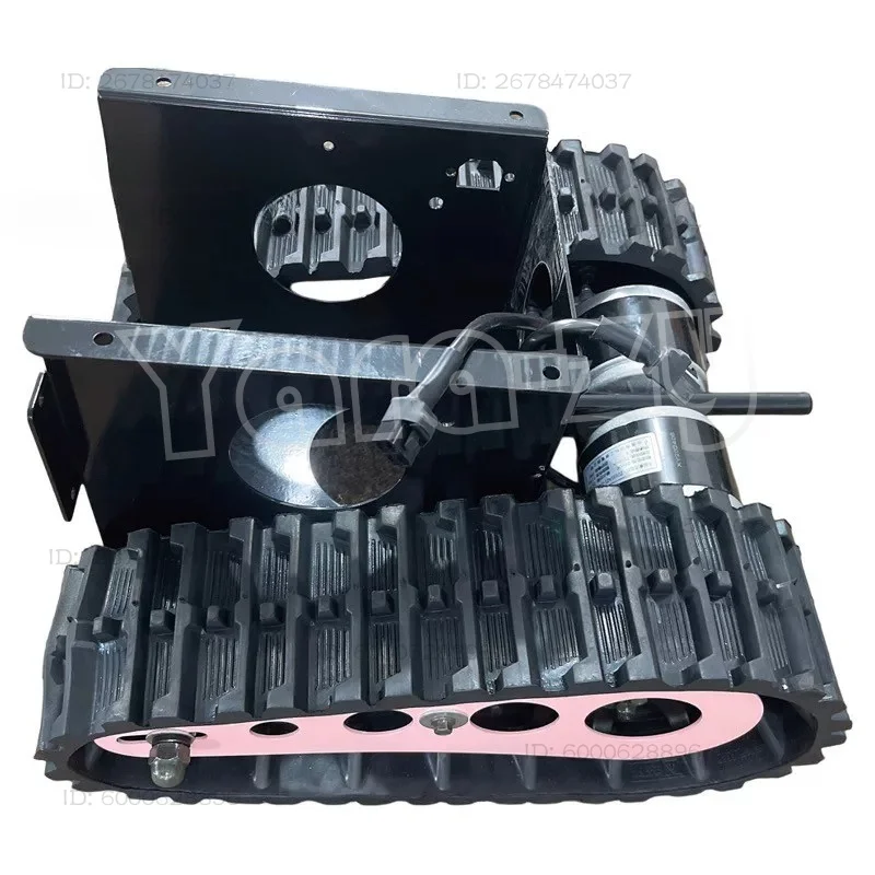 2026 Electric Crawler Tank Accessories Beach Electric Car Outdoor Entertainment Chassis Iron Frame Dual Motor Battery Optional