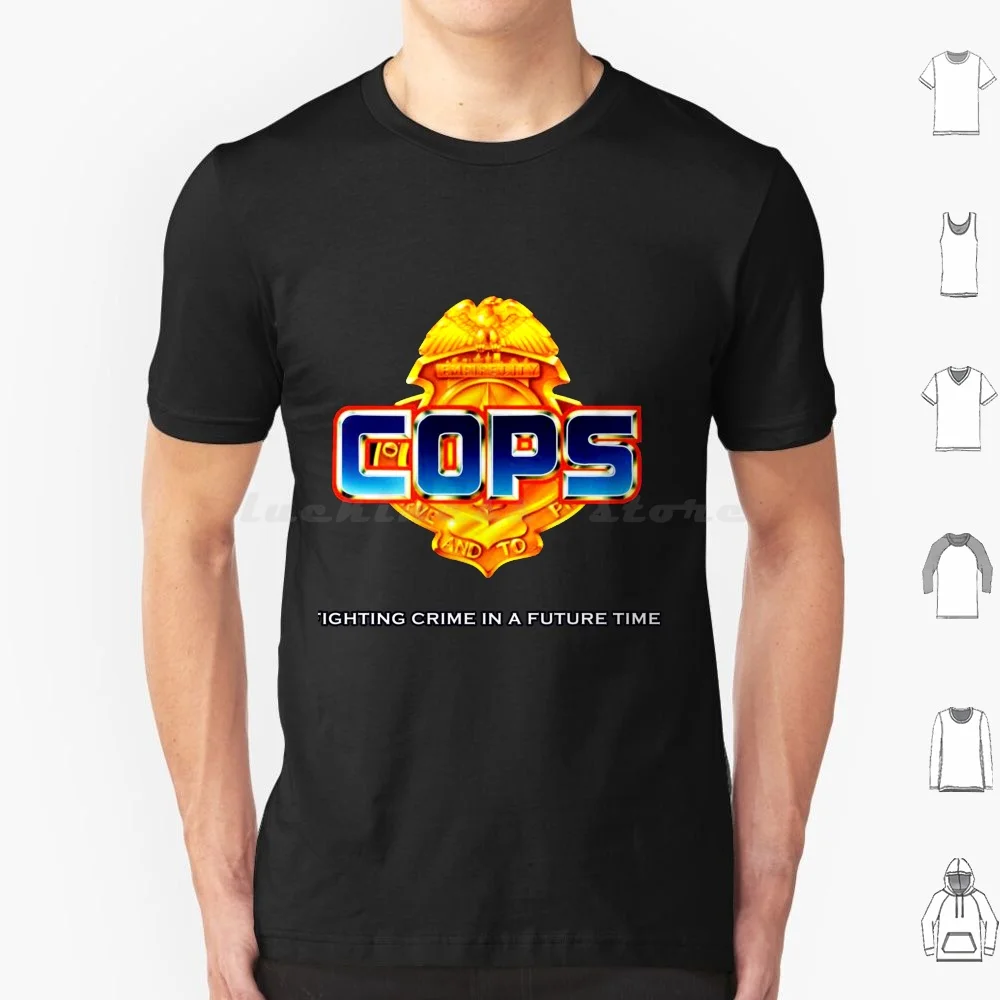 Cops 80s Cartoon Logo T Shirt Men Women Kids 6xl Neverending Story Kids Movie Childhood Classic Retro 80s Vintage Falkor Gmork
