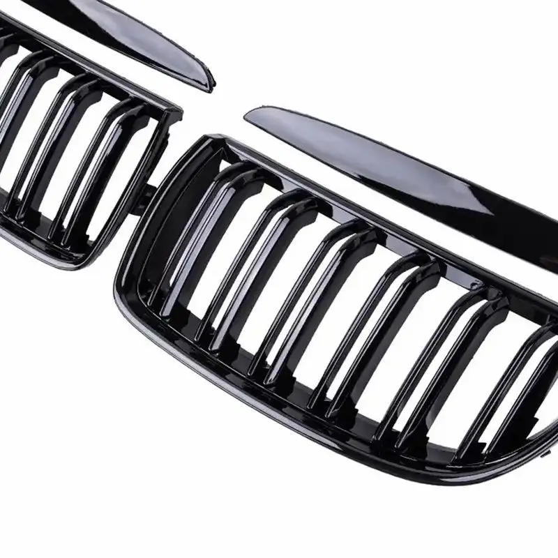 Gloss Black Car Front Bumper Grilles For BMW E90 E91 3 Series 323I 328I 335I 330I 325I 05-08 ABS Grille Racing Grill Accessories