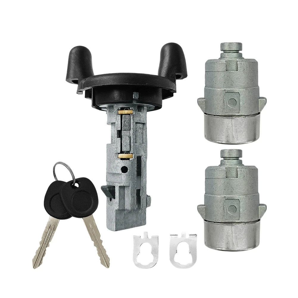 For Chevy 2001 Lock Cylinder Kit Includes Ignition 704600 and Two Front Door Locks 702912 598007 for Silverado