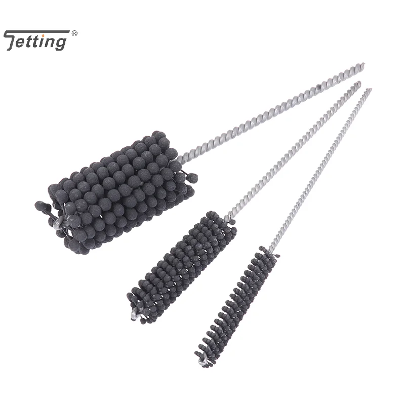 Flexible Cylinder Honing Brushes Φ12-40mm Grit 320 Abrasive For Mild Steel Stainless Steel Cast Iron Soft Ferrous Materials