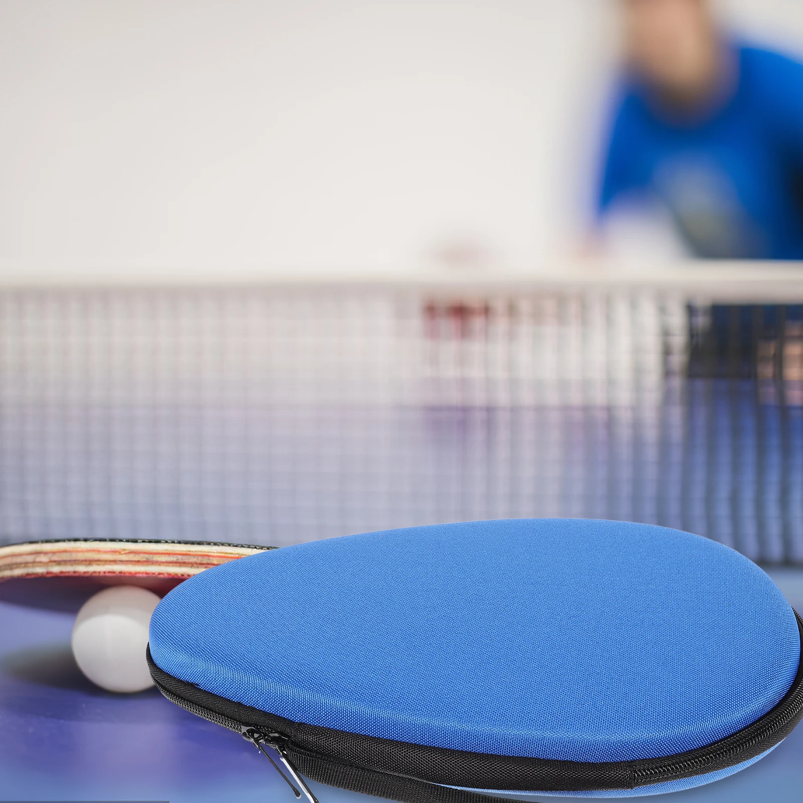 

EVA Table Tennis Racket Storage Case Hard Box for Balls Sport Gourd Shape Racket Bag Protective Reusable Organizer