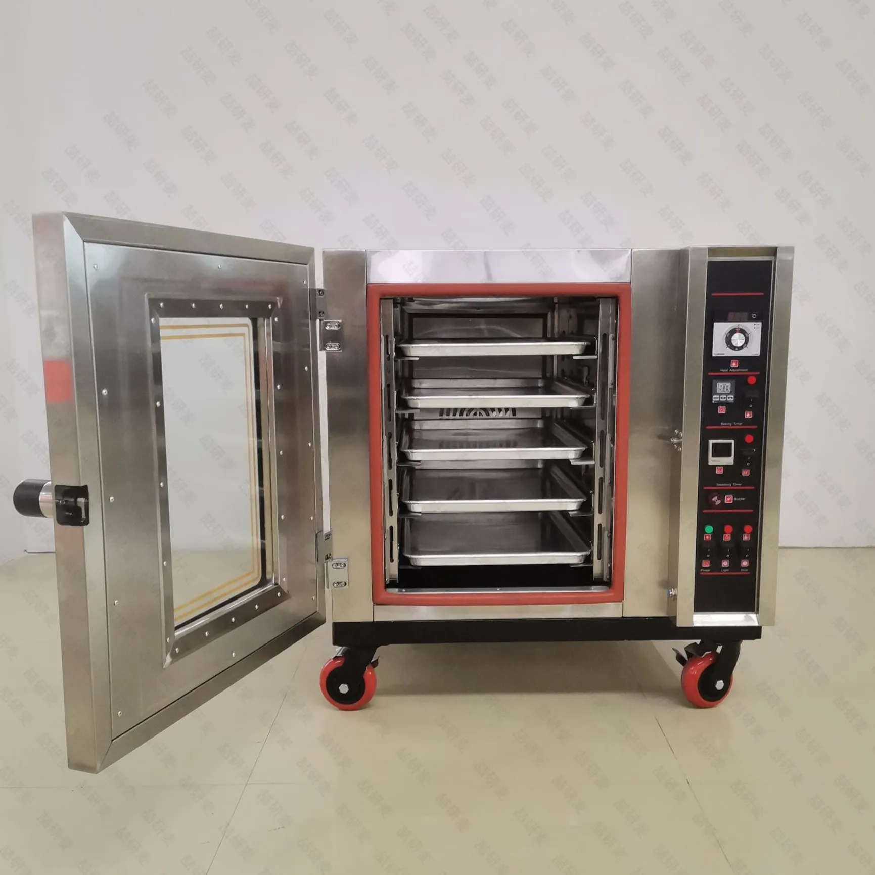 Commercial Baking Pizza/Bread/Hamburger Crust Electric Hot Air Oven Simple Operation with Multiple Effects Bakery Oven Equipment