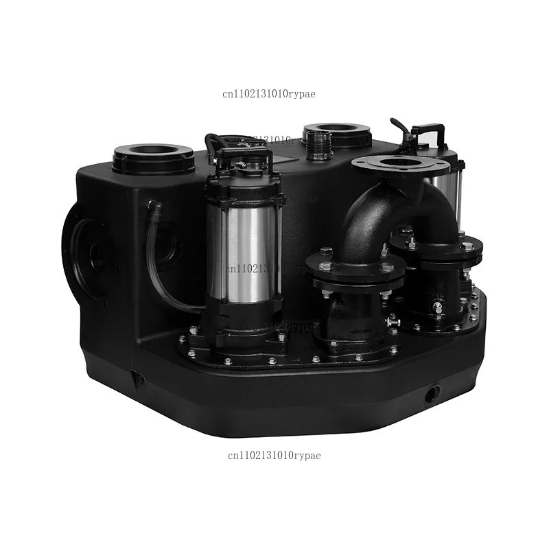 Sewage lift pump and sewage lifting equipment for toilet in villa basement