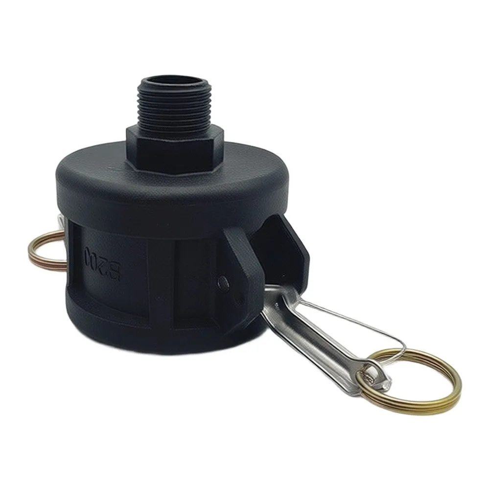 34 inch Switch Ball Valve to 2 inch Adapter for IBC Tanks Built for Resistance to Abrasion and Exposure in Field Use