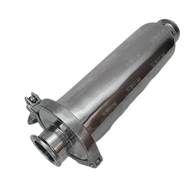 1.5 Inch Tri-Clamp Filter SS304 Sanitary Fittings Inline Straight Strainer with 100 Mesh Stainless Steel Screen