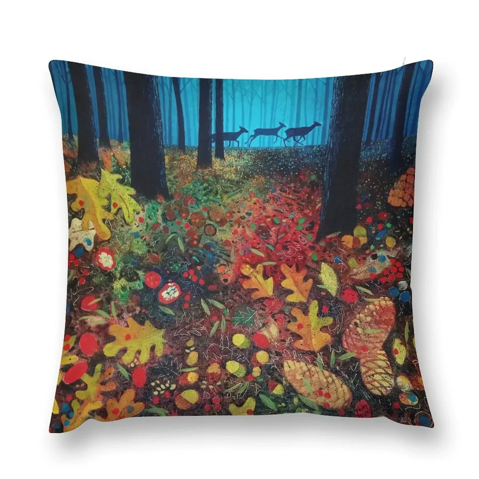 

Into the Woods Throw Pillow Pillow Cases Pillow Case Cushions Home Decor Sofa Cover