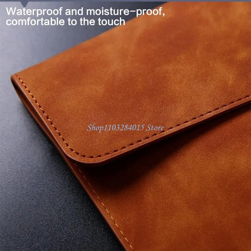 

R6FF Профессиональная кожаная папка с магнитной застежкой, органайзер для документов, водонепроницаемый чехол для переноски см