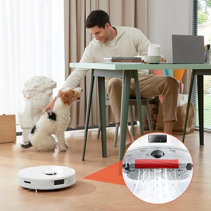 Набор аксессуаров для робота-пылесоса Roborock Q Revo, пылесборники, основная роликовая щетка, боковые щетки, фильтры, салфетки для швабры