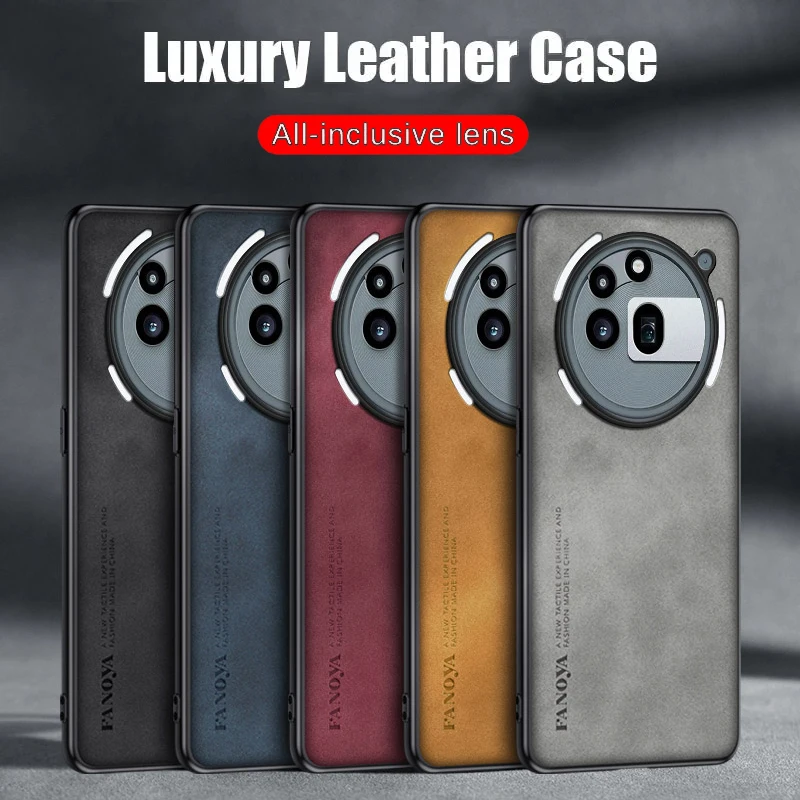 Fall für Nothing Telefon 3a Pro Schützen Objektiv Lammfell Leder Shell Coque Telefon 3a Abdeckung TPU Weiche Stoßstange Stoßfest Funda