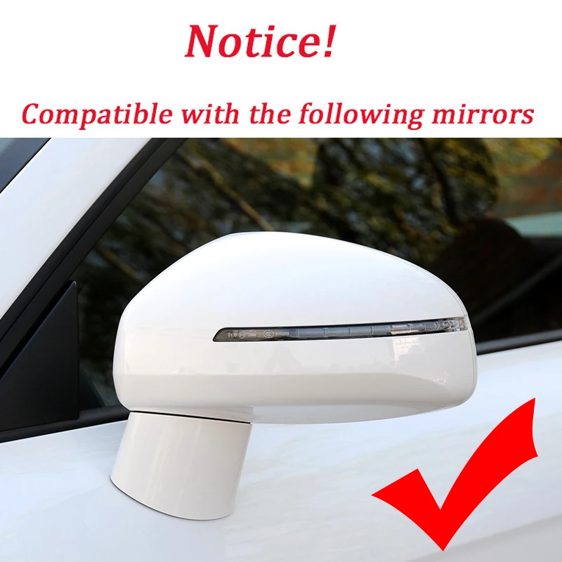 Spiegelkap Voor Voor Tt Voor Tts MK3 8S Ttrs R8 4S Gloss Black Achteruitkijkspiegel Cover case Vervangen 1 Paar Achteruitkijkspiegel Cap Zijspiegelkap(Without side hole