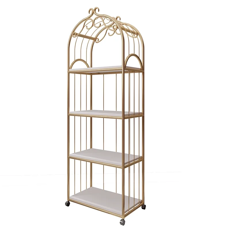 مجموعات أثاث صالون التجميل الراقية، سرير شامبو، كراسي ومرايا لتصفيف الشعر باللون البيج