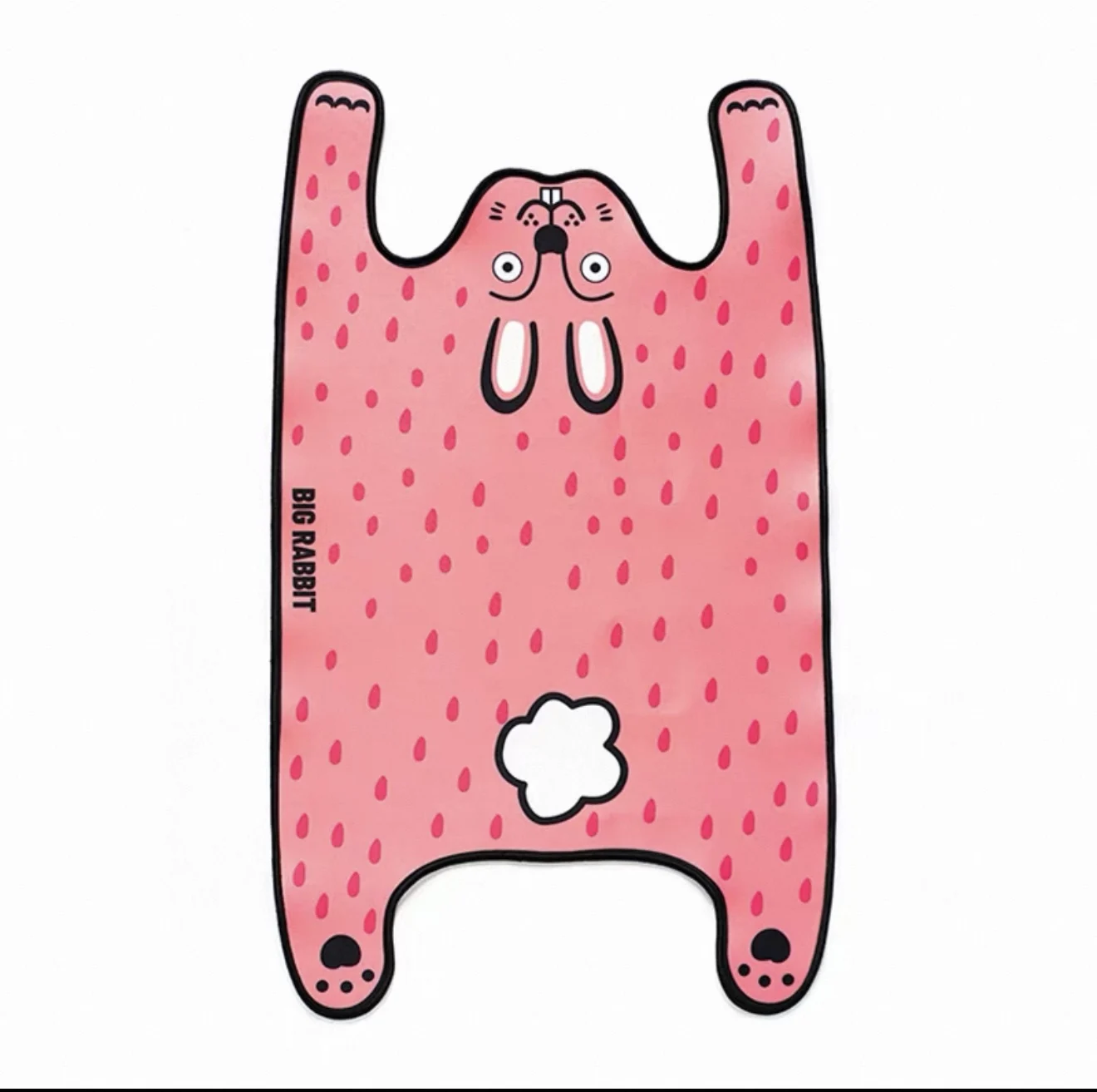 Original design BIG RABBIT cute rabbit creative cloth office computer pad mouse pad table mat