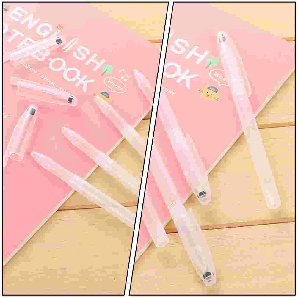 100 pièces stylo vide coquilles support crayon papeterie école étui Tubes d'encre cadeau supports transparents conception ergonomique