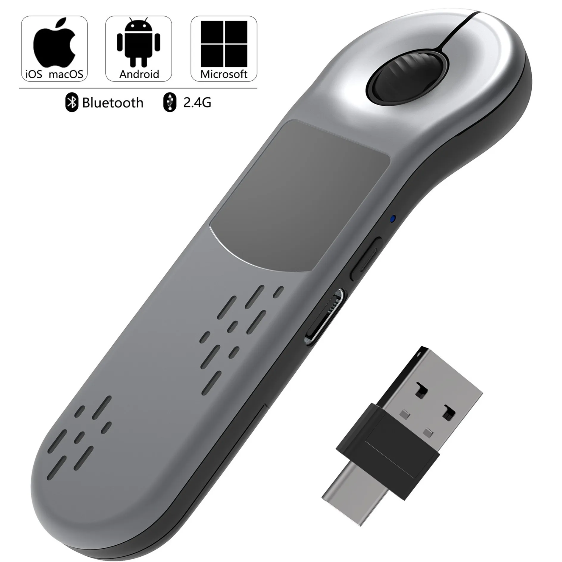 Mobile Phone Bluetooth Controller Remote Control Laptops Tablets Computer Wireless Mini Mouse Tiktok E-book Page Turning Smart