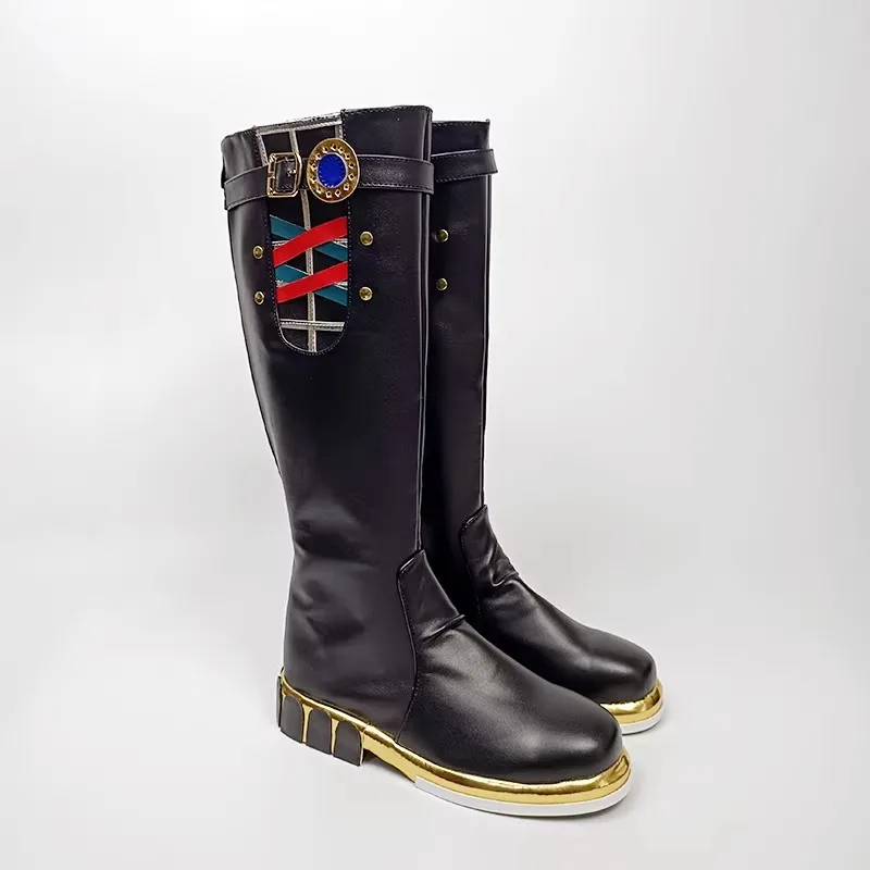 Spiel Pretty Derby Oguri Kappe Cosplay Schuhe Stiefel Oguri Kyappu Für Anime Hallowmas Party Erwachsene Frauen Männer Kostüm Requisiten Zubehör