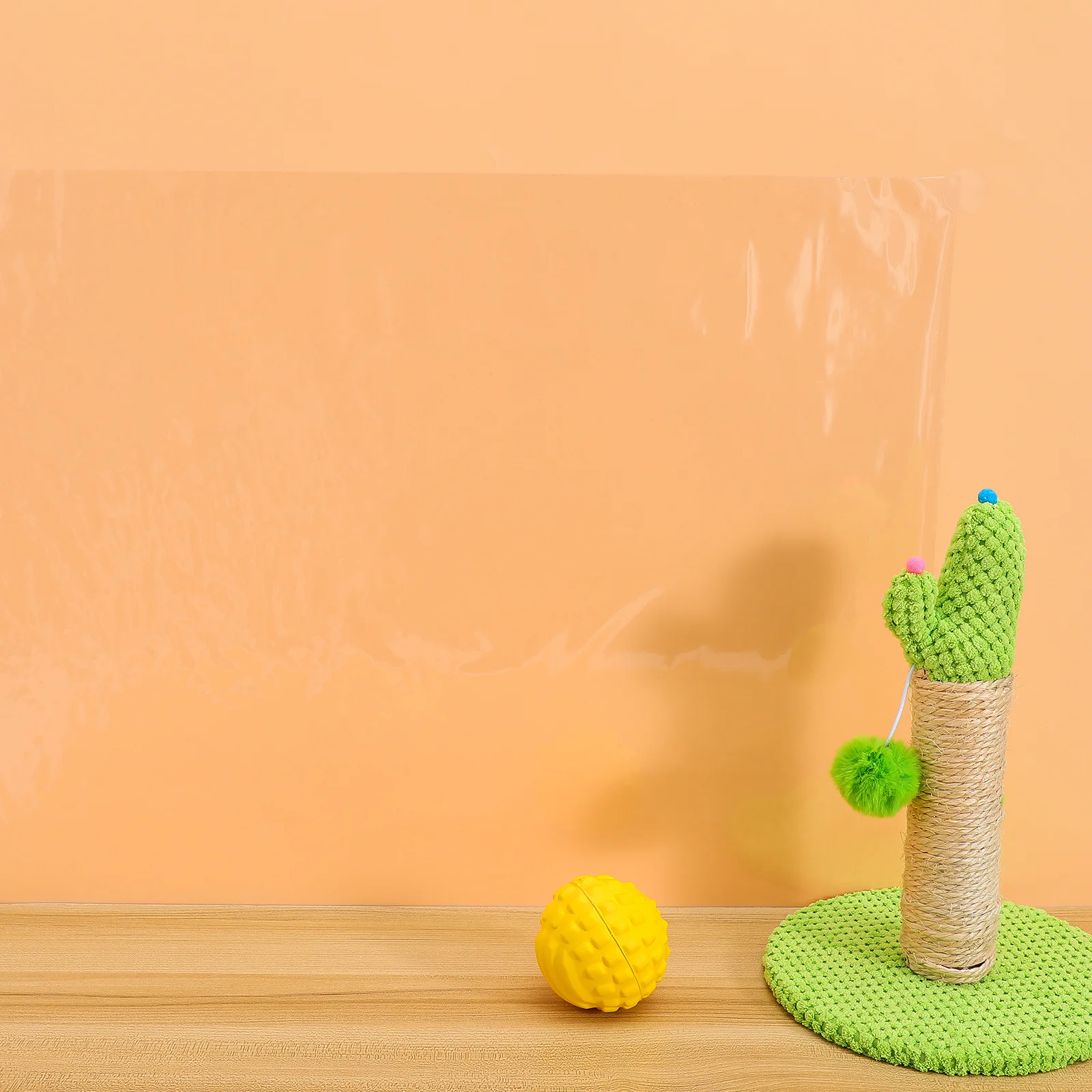 

1 Roll Clear Protector Electrostatic Film 3 Meters Removable For Furniture Sofa Kitchen Pet Scratching Protection Wall