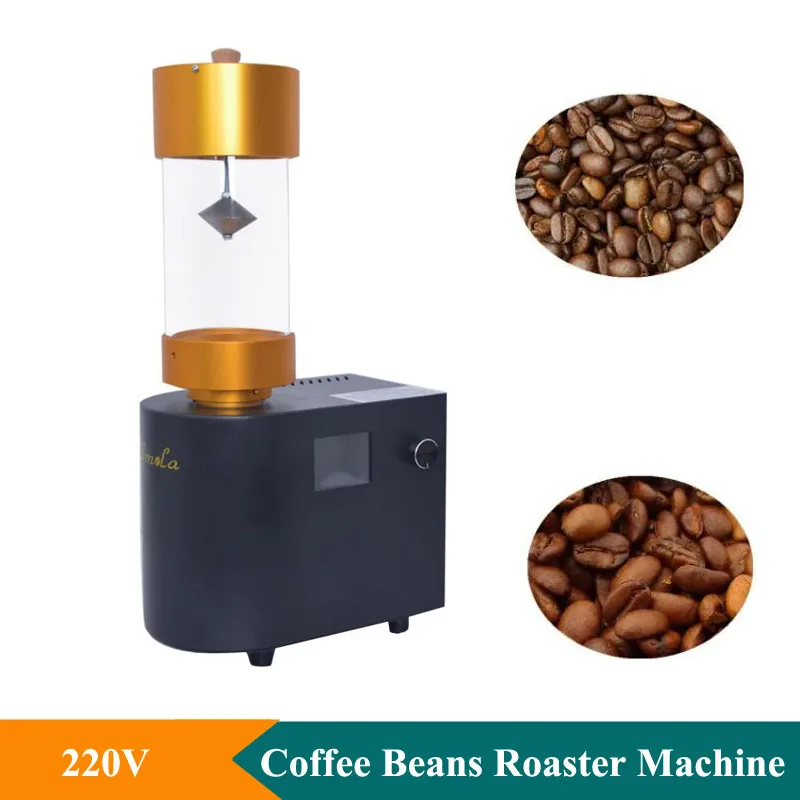 220V Electric 150g Coffee Beans Roasting Machine Black And White Coffee Bean Roaster Machine Cocoa Beans Roaster Machine In Home