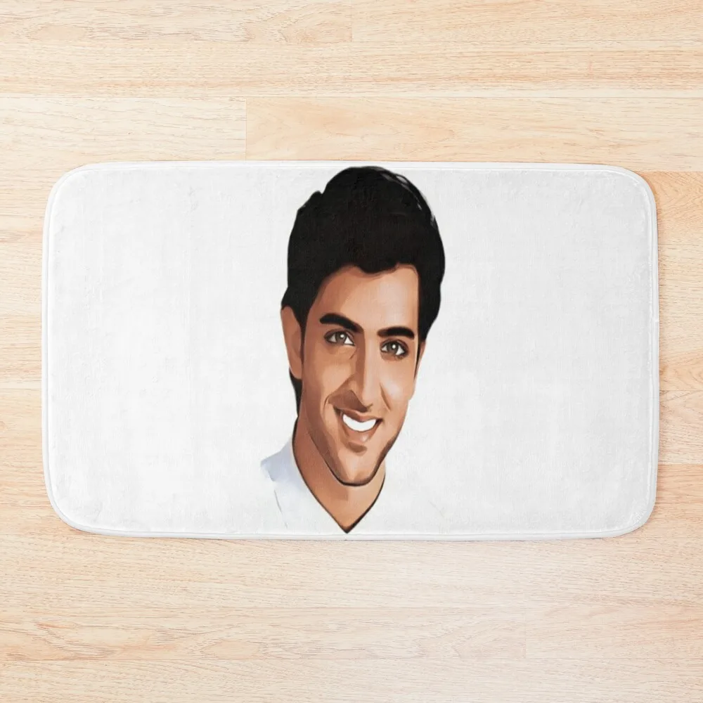 

Cartoon Hrithik Roshan Bath Mat DoorFor Entrance Door Carpet For Shower Floors For Bathroom Mat