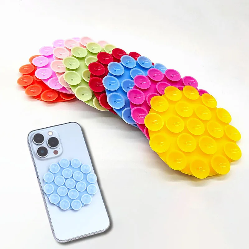 Портативная силиконовая присоска, крепление для телефона, мини-присоска, наклейка, крепление, автомобильный навигационный кронштейн, универсальная подставка для мобильных телефонов