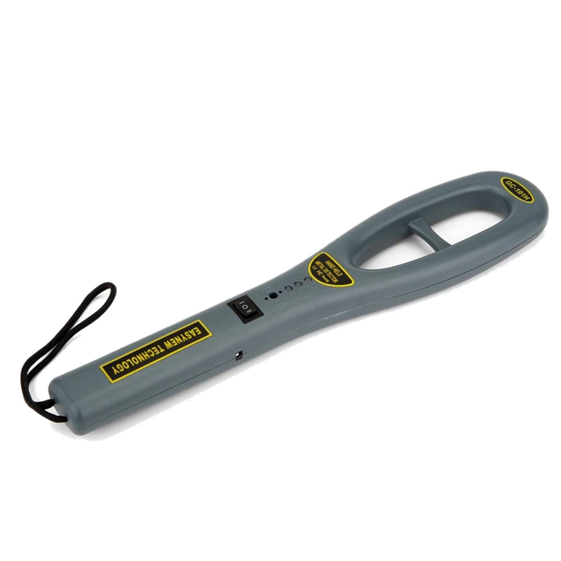 1 Piece GC101H Portable Handheld Metal Detector Body Scanner Security Equipment Grey