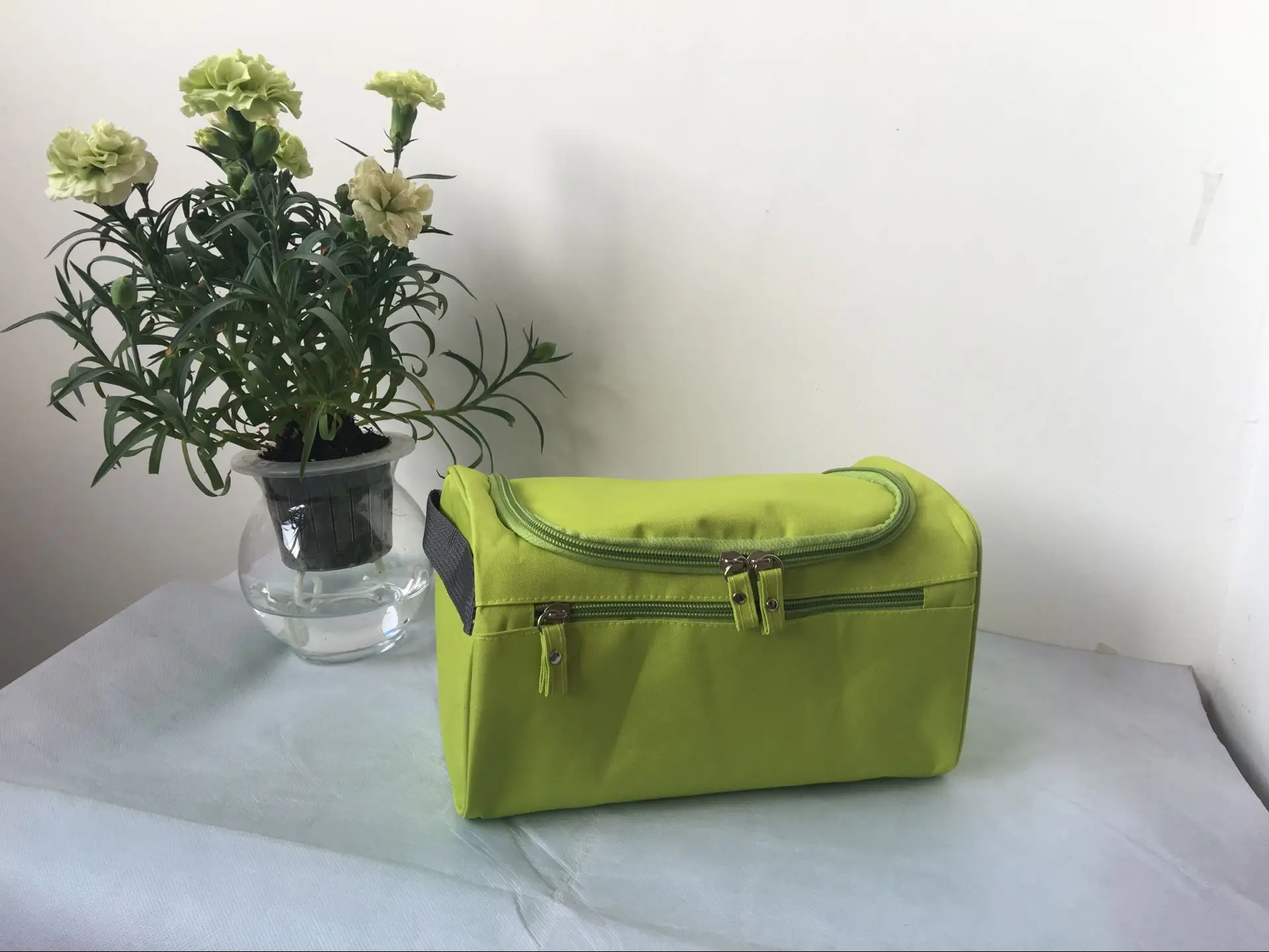 Zipper Polyester Männer Business Tragbare Lagerung Tasche Toilettenartikel Organizer Frauen Reise Kosmetik Tasche Hängen Wasserdichte Waschen Beutel – Detail 12