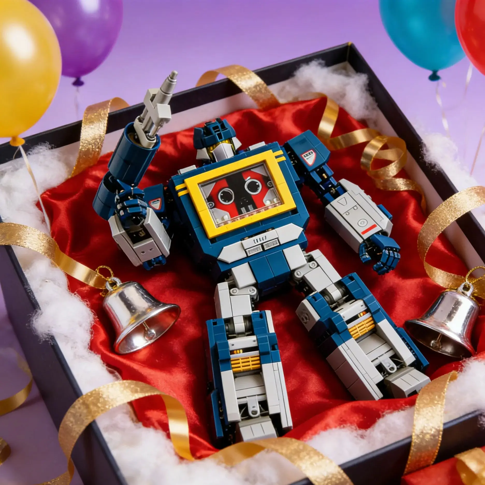 Bloques de construcción de robots, juegos de bloques de construcción compatibles con partículas Legoed, adecuados para regalos de Navidad 10358