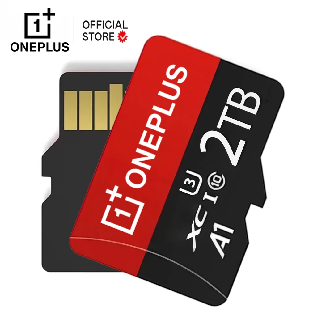 OnePlus 2TB Hochgeschwindigkeits-V30 A2 SD-Karte 512GB 256GB 128GB Speicherkarte 1TB Micro TF SD-Adapter für Smartphone/Tablet/PC Universell Einsetzbar