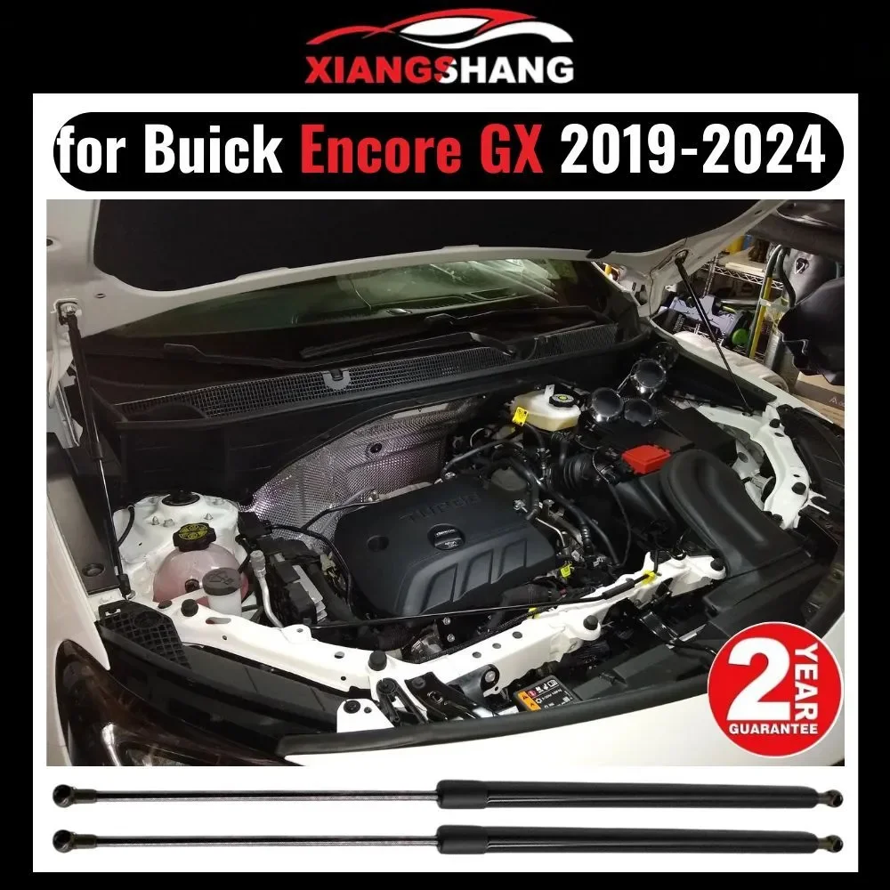 Hood Damper for Buick Anchor GX 2019-2024 Gas Strut Lift Support Front Bonnet Modify Gas Springs Shock Absorber