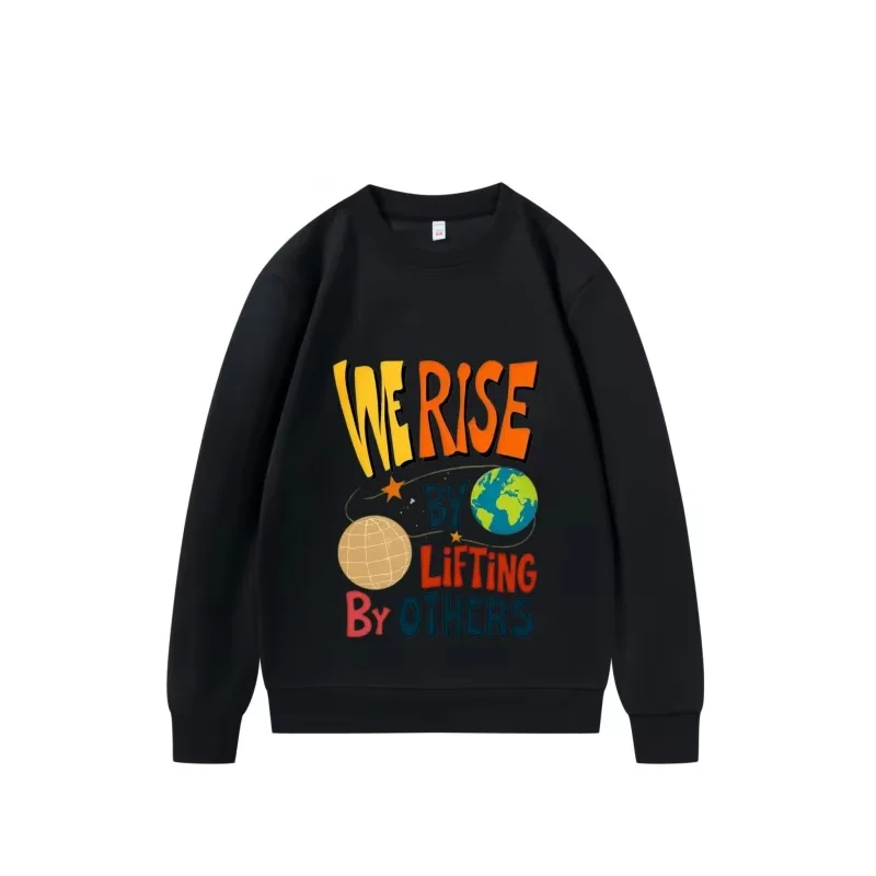 

2026 Новый толстовка с круглым вырезом в тяжелом весе 250 Г/м2, оверсайз из США, прямая доставка, бесплатная доставка, повседневная посадка