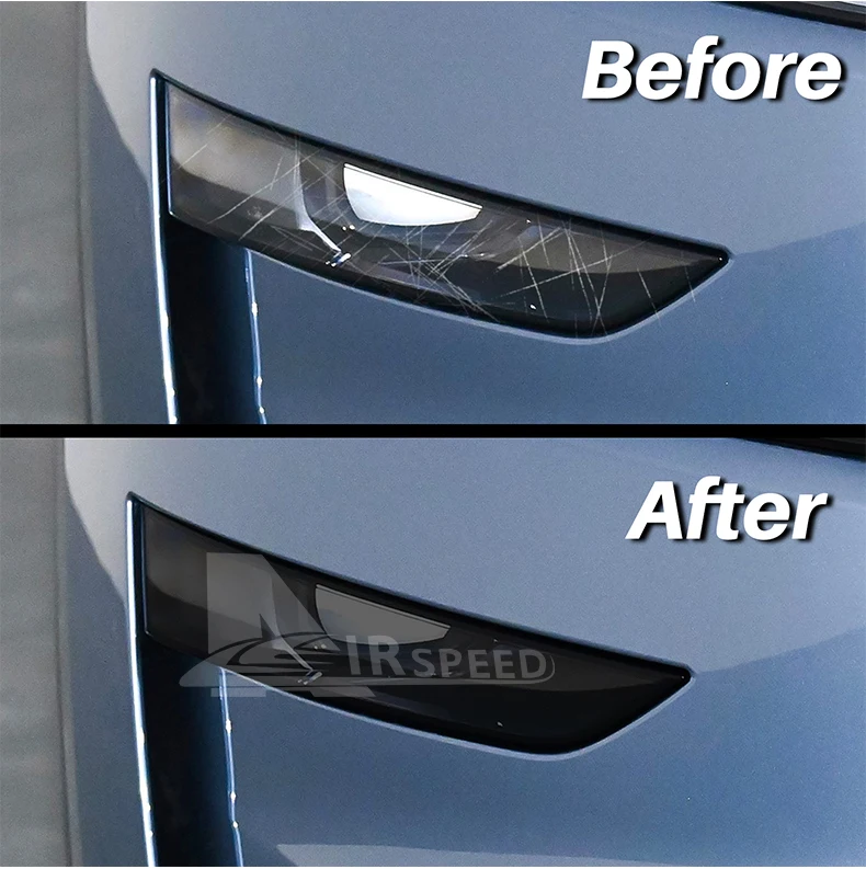 PPF Autolackschutz Scheinwerferfolie für Tesla Model Y Juniper 2025 und neuer, transparente Schutzfolie für B-Säule und Rücklichter – Detail 6